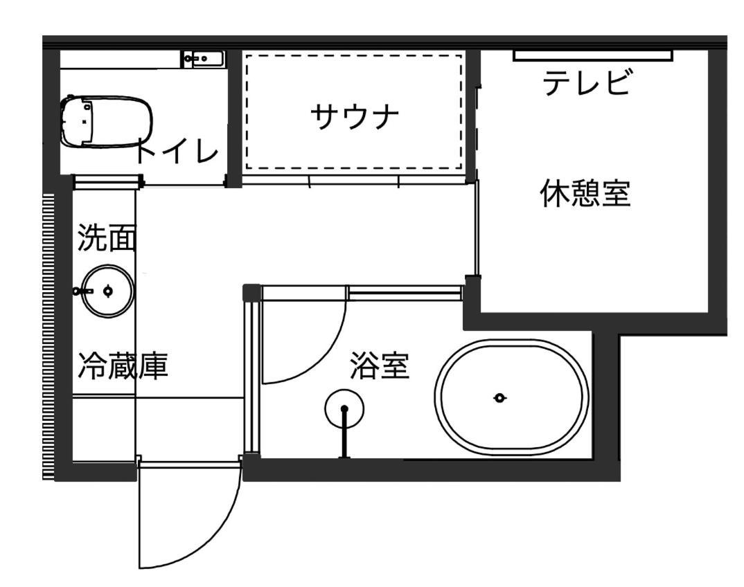 Fumai Sauna &Inn-遠赤外線サウナ-松江の歴史と文化と共に過ごすsmart Hotel Matsue Buitenkant foto
